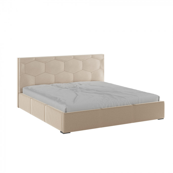 Манука Кровать интерьерная 180 бежевый, ПМ