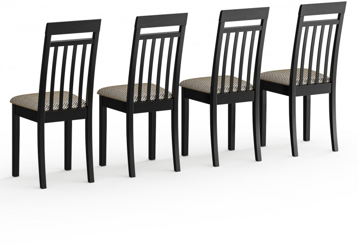 Четыре стула Мебель--24 Гольф-11 разборных, венге