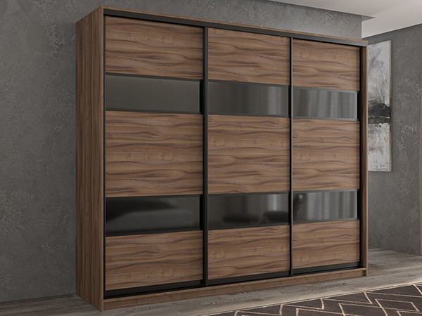 Шкаф-купе Кааппи 7 Орех Тьеполло 180х60х230 см