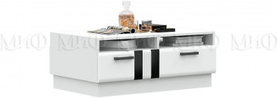 Магнолия Стол журнальный, белый глянец