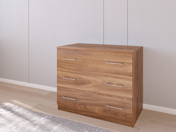 Комод 01/23 90х50х75 Морское Дерево Винтаж/Морское дерево Винтаж