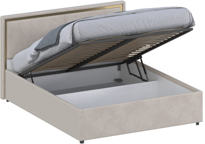 Кровать 120 с подъемным механизмом КРП-431-М-12, Микровелюр Zeekr-47