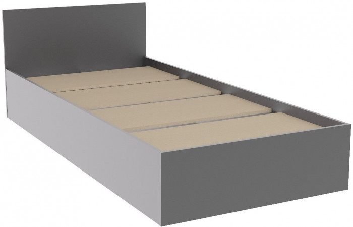 МС Мори Кровать КРМ 900.1, МП Графит