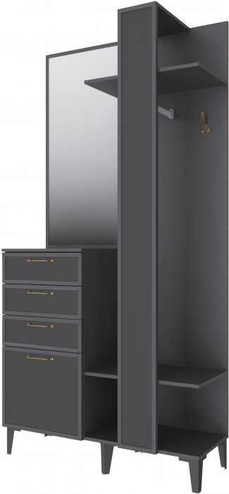 Толедо Центральная секция ТЦС-30 графит серый