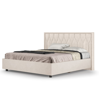 Кровать-10М с подъёмным основанием 1400 слоновая кость