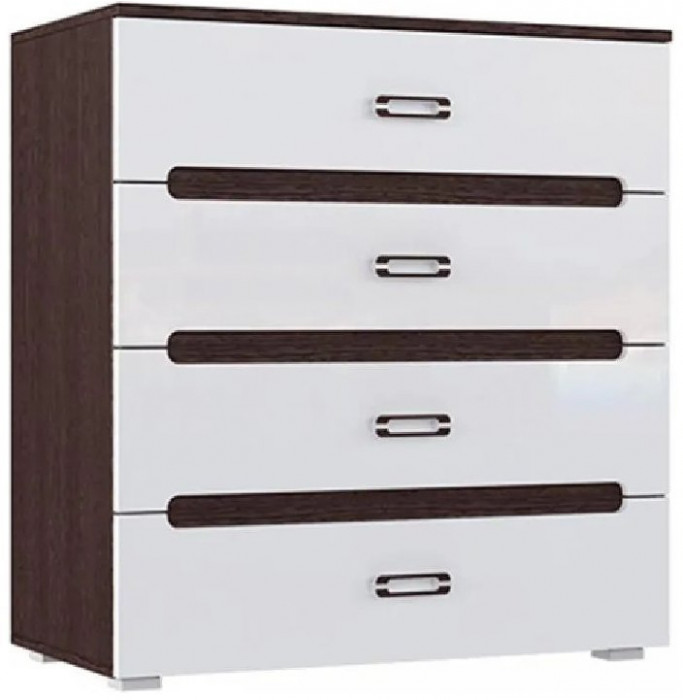 Ким Комод (Венге / Белый глянец)