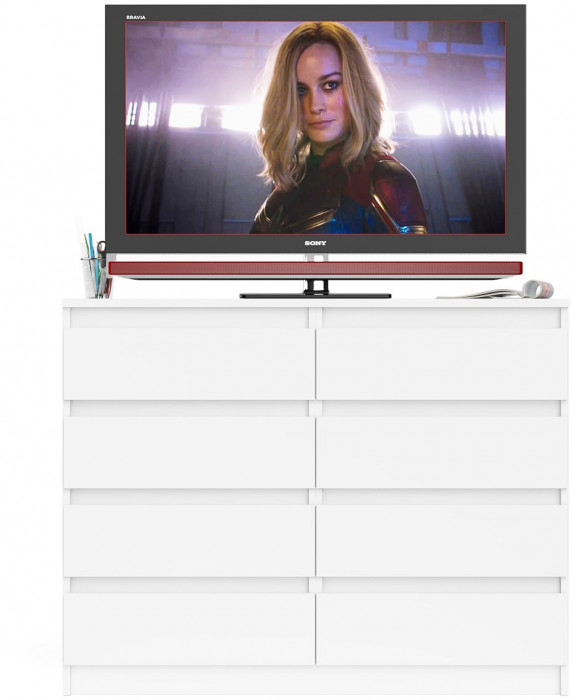 Мори Комод МК1200.8, белый