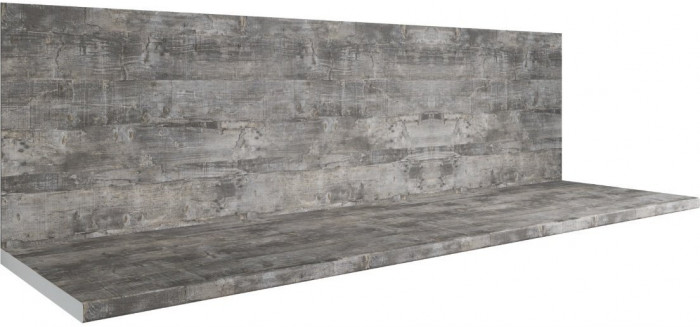 Кухонный гарнитур Тоскана 1,2м Белый/Графит