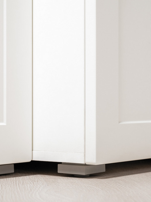 Остин Прихожая 75, белый шагрень/дуб крафт золотой