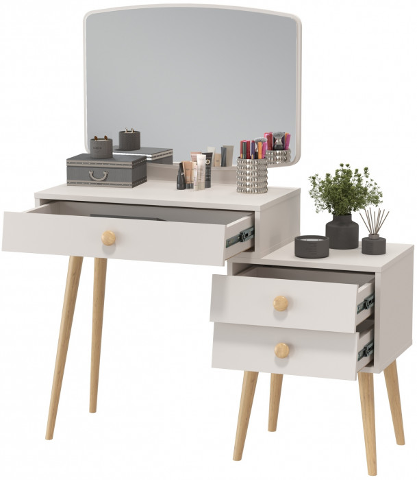 Афина Спальня 4-25901М1к.с. Трюмо, кашемир серый