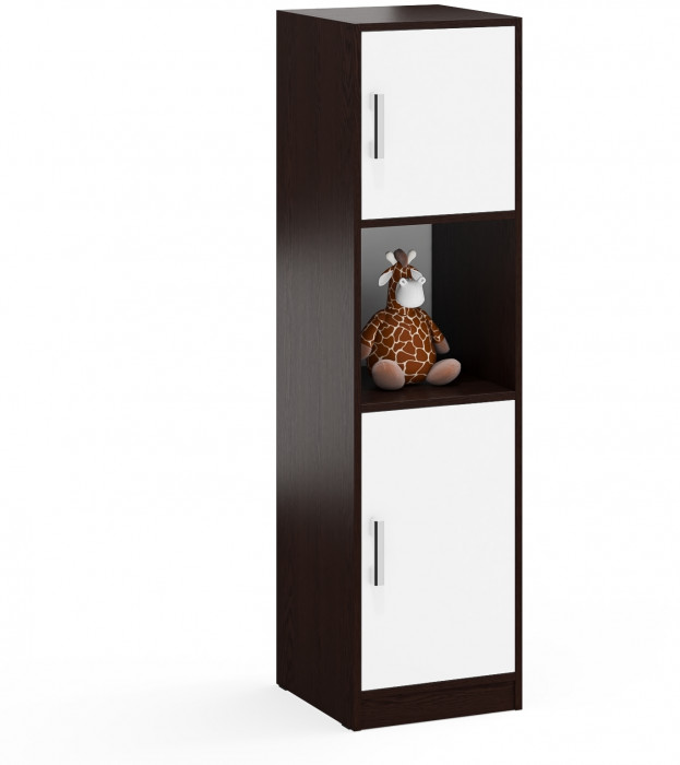 Пенал С-МД-СК9П к компьютерному столу С-МД-СК9, венге/белый шагрень