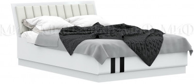 Магнолия Кровать с подъемным механизмом 160, белый глянец