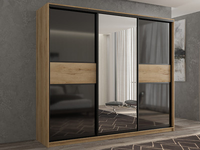 Шкаф-купе Кааппи 9 Эвок Прибрежный 210х60х230 см