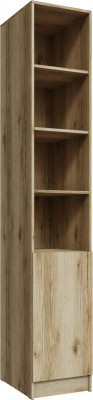 Стеллаж Мадрид (0,4) с дверкой, Дуб делано