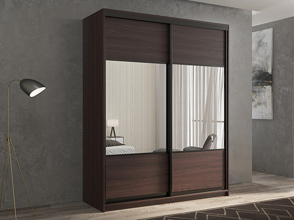 Шкаф-купе Кааппи 6 Венге 140х60х230 см