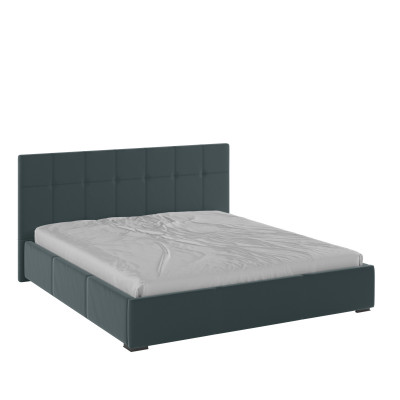 Рио Кровать интерьерная 180 серый квадрат, ПМ