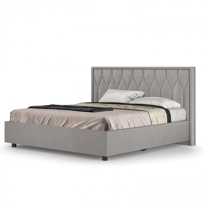 Кровать-10М с подъёмным основанием 1400 дым