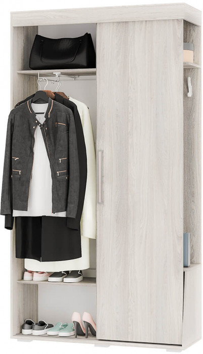 Прихожая "Зара" ПР-01 ясень белый