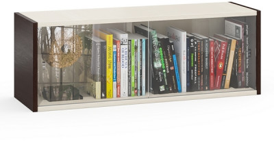 Полка книжная С-МД-КН01, венге/дуб