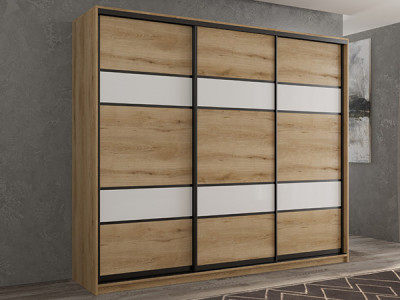 Шкаф-купе Кааппи 8 Эвок Прибрежный 240х45х230 см