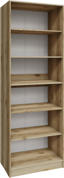 Шкаф Мадрид (0,8) с полками без зеркала, Дуб делано