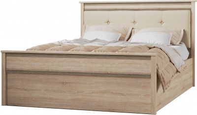 Ливорно Кровать ЛКР-1 (1,4) с ортопедом, Дуб сонома
