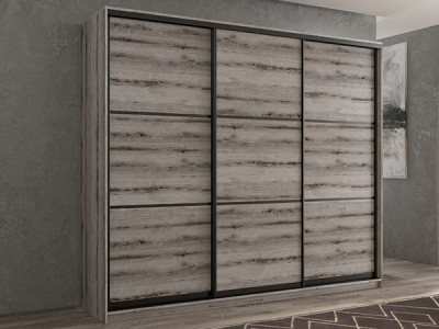 Шкаф-купе Кааппи 4 Эвок Окаменелый 210х60х230 см