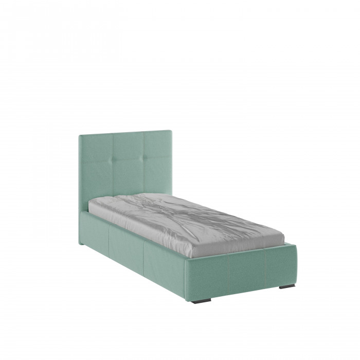 Рио Кровать интерьерная 900 мятный квадрат, ПМ