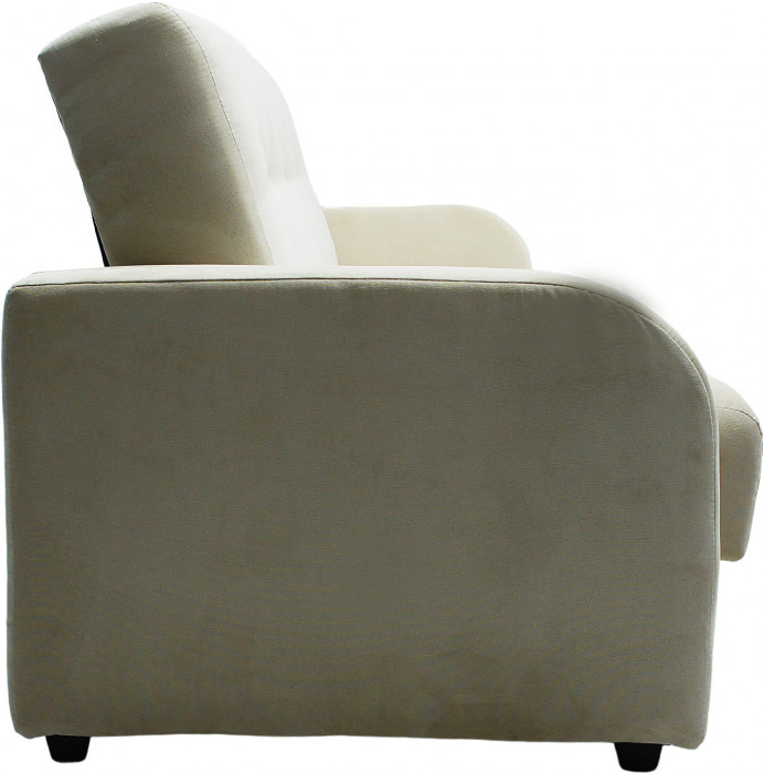 Диван-книжка Лондон Люкс, 120х190, велюр бежевый