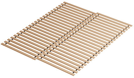 Кровать с реечным настилом Сакура ЛИТ 160х200, дуб сонома