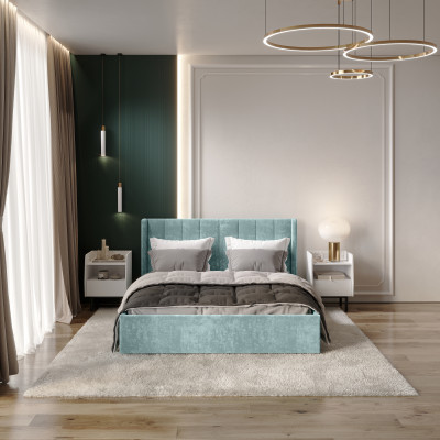 Кровать с подъемным механизмом Версаль КР-13 (1,4м), Шарли бриз