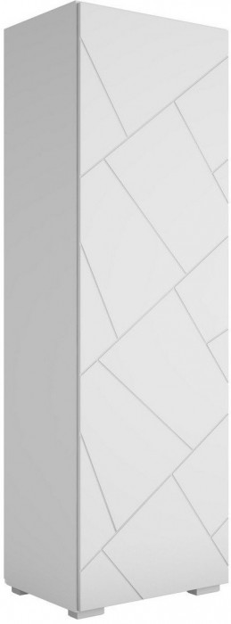 ГРАНЖ Шкаф ШК-001 (Белый (Шагрень) / Белый софт)