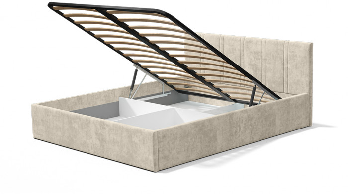Кровать с подъемным механизмом Ника КР-13 140х200, Мокко