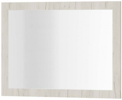 "Фиеста" зеркало (800х600) дуб крафт белый