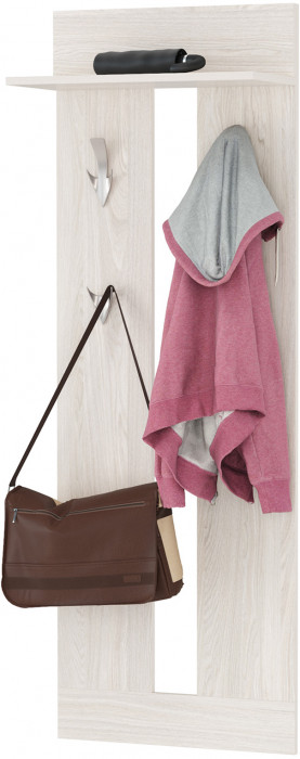 КР100 Ника прихожая № 14, цвет ясень анкор светлый, ШхГхВ 237,4х38,3х207,9 см., универсальная сборка