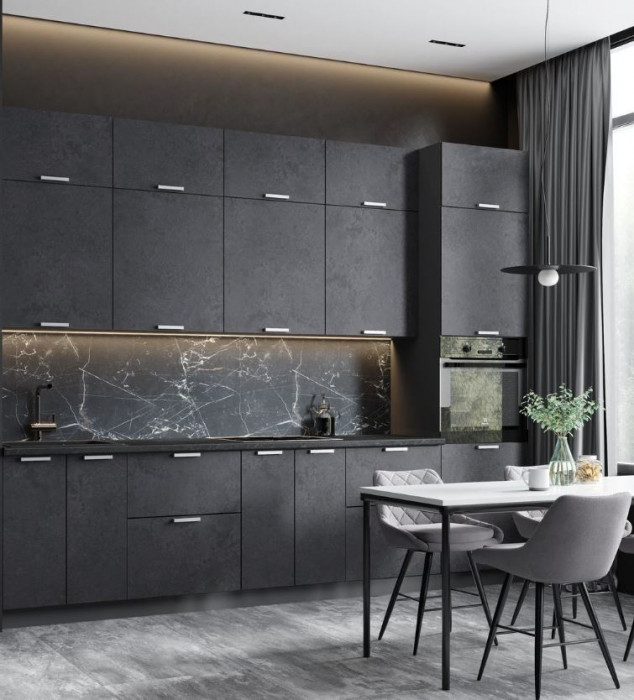 Кухня "Бетоны" композиция 5