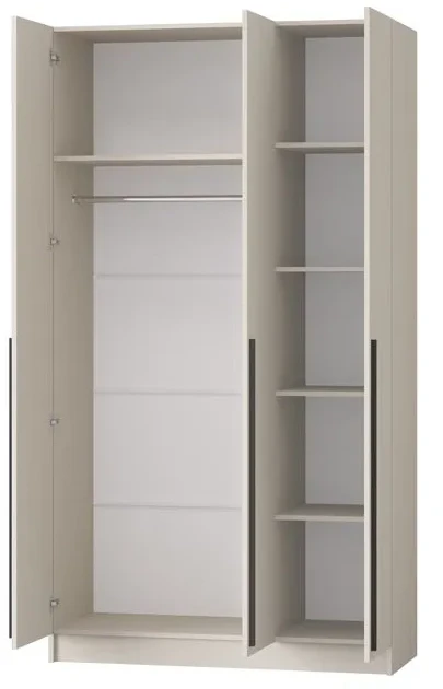 Шкаф Бастион 1200 с антресолью, Кашемир