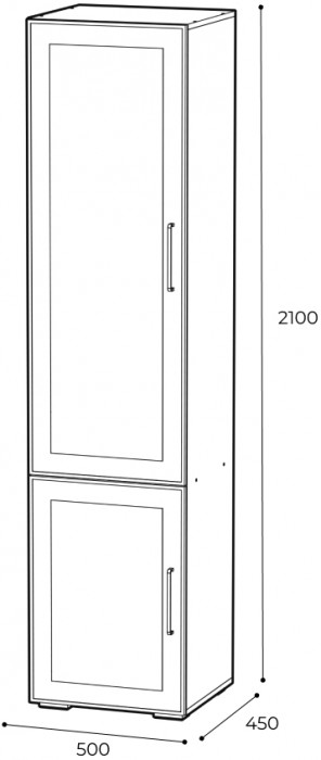 Шкаф-пенал Антеро П-500