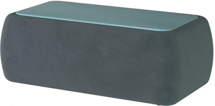 Стол журнальный Дизи серый/мдф бриз