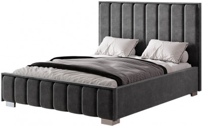 Кровать "Мирабель" КР-11 1,4м под подъемный механизм графит темный