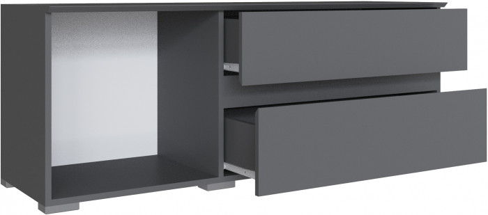 Модульная гостиная Плейона, Графит серый