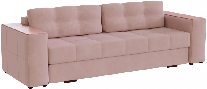 Диван раскладной Нави, пыльная роза/мдф пудра