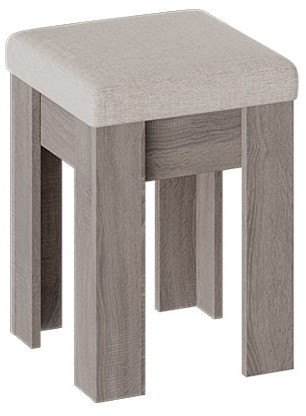 Ганновер Банкетка (Дуб Сонома трюфель/Рогожка Capri Бежевая)