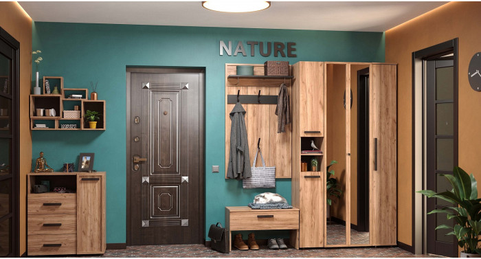 Вешалка Nature 76, дуб крафт