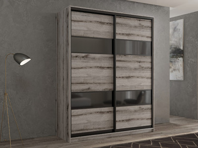 Шкаф-купе Кааппи 7 Эвок Окаменелый 120х45х230 см