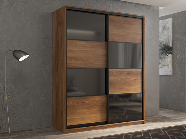 Шкаф-купе Кааппи 13 Кастелло Бренди 120х60х230 см