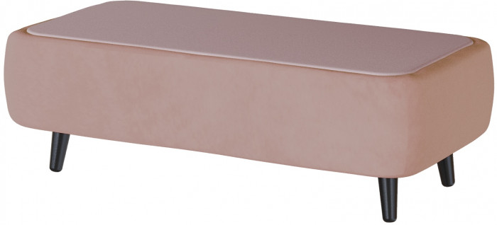 Стол журнальный Пай пыльная роза/мдф пудра