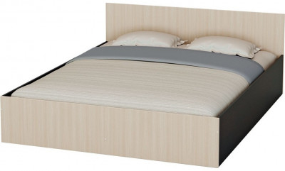 Басямиф Кровать 160 (Венге / дуб беленый)