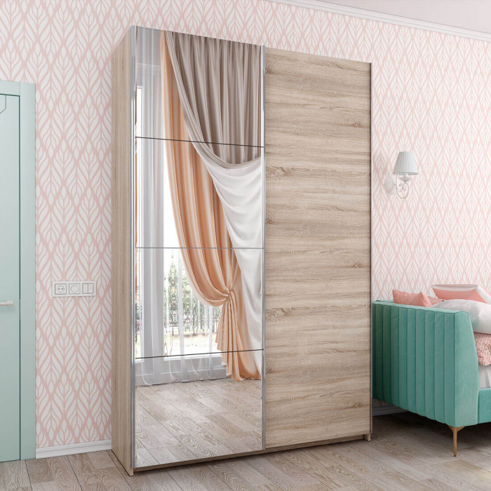 Fortune-1  1400_400/400/600 сонома/сонома+белый+з.№1