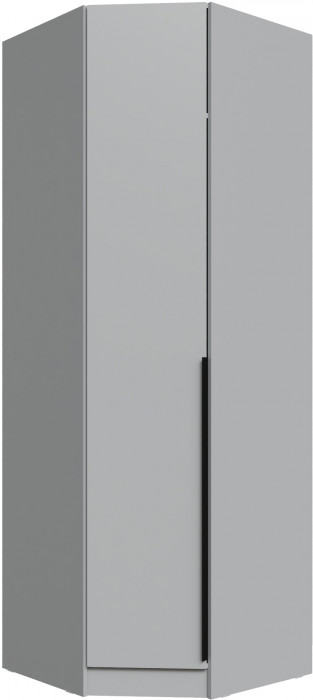 Шкаф угловой Мадрид угол скос, Камень серый